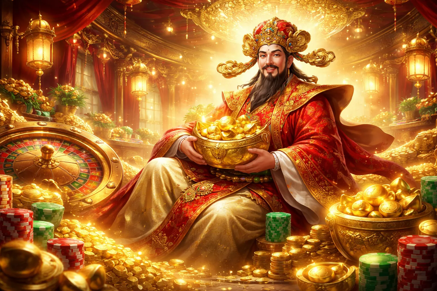 Sân vận động bóng đá với ánh đèn rực rỡ và các biểu tượng cá cược, thể hiện sự sôi động của cá cược bóng đá tại tải thabet88.